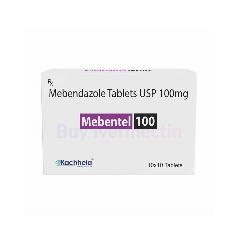 Mebendazole Mebentel 100mg