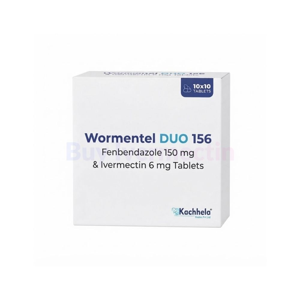 Wormentel Duo 156mg (Fenbendazole/Ivermectin)